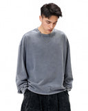 Distressed Washed Long Sleeve Tees | Inflation Streetwear