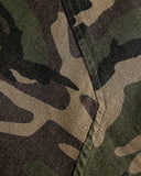 Camo Faux Fur Lined Bomber Jacket | Inflation Streetwear