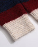 Colorblock Striped Jacquard Sweater | Inflation Streetwear