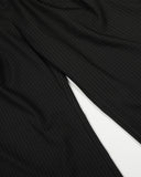 Black Striped Barrel Suit Pant | INFLATION Streetwear