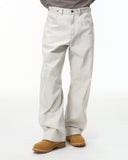 Stitching Flare Baggy Jeans | Inflation Streetwear