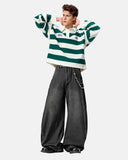 Green Rugby Polo Shirt | Inflation Streetwear