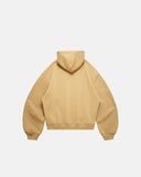 High Collar Fleece Double Zip-Up Hoodies | Inflation Streetwear