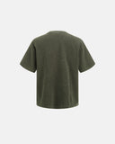 Distressed Wash Waffle Henley T-Shirt | Inflation Streetwear