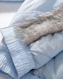 Faux Fur Lined Padded Bomber Jacket | Inflation Streetwear