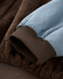 Plush Lining Cropped Hooded Jacket | Inflation Streetwear