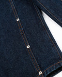 Double Waist Studded Denim Long Jorts | Inflation Streetwear