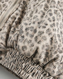 Leopard Faux Fur Lined Bomber Jacket | Inflation Streetwear