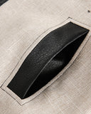 Totem Embroidered PU Sleeve Varsity Jacket | Inflation Streetwear