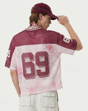 Floral Digital Print Mesh Jersey | Inflation Streetwear