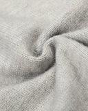 Grey Zip Up Knitwear Hooded Sweaters | Inflation Streetwear