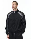 Reflective Windbreaker Track Jacket | Inflation Streetwear