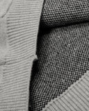 Gothic Cross Knit Zip Up Sweater | INFLATION Streetwear