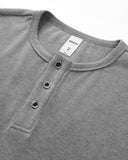 Henley Collar Long Sleeve Tees | Inflation Streetwear