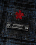 Retro Plaid Layered Hooded Padded Jacket | Inflation Streetwear