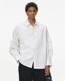 Acid Wash Cargo Shirt Jacket | Inflation Streetwear