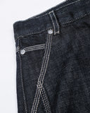 Raw Blue Wide Leg Denim Jeans | Inflation Streetwear