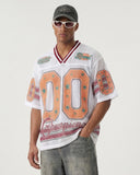 Star Graphic Mesh Football Jersey | Inflation Streetwear