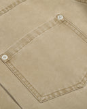 Acid Wash Fireman Clasp Denim Jacket | Inflation Streetwear