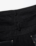 Double Wasit Raw Super Baggy Jeans | Inflation Streetwear