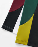 Sporty Patchwork Print Jersey | Inflation Streetwear