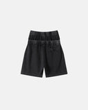 Double Waist Acid Wash Waffle Shorts | Inflation Streetwear