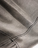 Distressed Raw Hem Denim Shirts | Inflation Streetwear