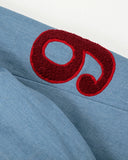 Appliqué Embroidery Faux Fur Padded Jacket | Inflation Streetwear