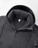 2-in-1 Travel Hoodie with Inflatable Neck Pillow | Inflation Streetwear