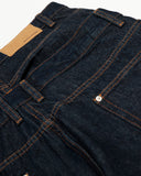 Double Waist Raw Baggy Jeans| Inflation Streetwear