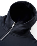 Mock Neck Double Zip Up Hoodies| Inflation Streetwear