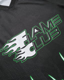 Flame Print Mesh Tees | Inflation Streetwear