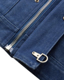 Patchwork Fireman Clasp Jacket | Inflation Streetwear