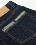 Raw Blue Deconstructed Baggy Jeans | Inflation Streetwear