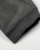 Washed Metal Cross Applique Cargo Jacket | Inflation Streetwear