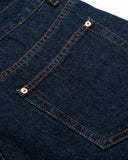 Double Waist Studded Denim Long Jorts | Inflation Streetwear
