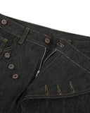 Asymmetric Buttons Bootcut Jeans | Inflation Streetwear