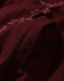 Retro Frayed Hodded Padded Jacket | Inflation Streetwear