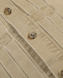 Acid Wash Fireman Clasp Denim Jacket | Inflation Streetwear