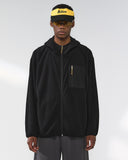 Lightweight Wave Fleece Zip Up Jacket | Inflation Streetwear