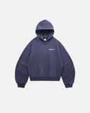 Logo Cropped Fleece Hoodies | Inflation Streetwear