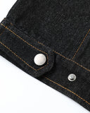 Metal Toggle Raw Denim Jacket | Inflation Streetwear