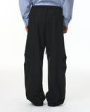 Cotton Linen Wide-leg Pants | Inflation Streetwear