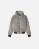 Retro Reversible Faux Fur Jacket | INFLATION Streetwear