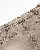 Retro Washed Wide Leg Baggy Jeans | Inflation Streetwear