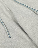 Denim Patchwork Straight Leg Sweatpant | Inflation Streetwear