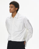 Acid Wash Cargo Shirt Jacket | Inflation Streetwear