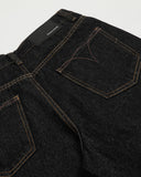 Raw Embroidery Baggy Jeans | Inflation Streetwear