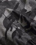 Faux Fur Lined Camo Zip-Up Padded Jacket | Inflation Streetwear