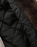 Cleanfit Faux Fur Lined Hooded Padded Jacket | Inflation Streetwear